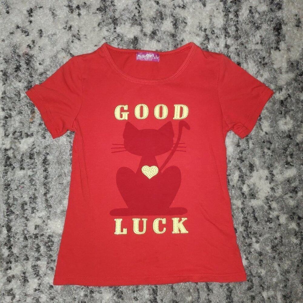 3 for 12 ||| Girls Good Luck Top M (8)